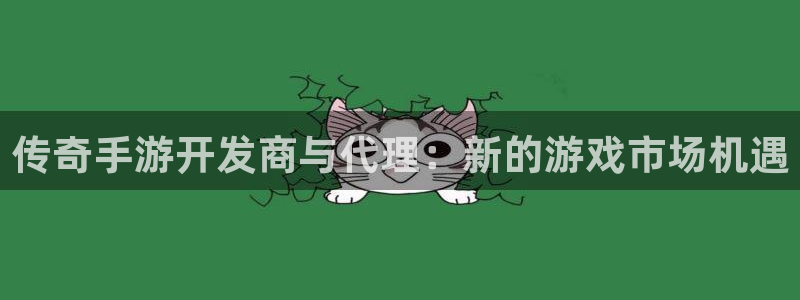庄闲最稳公式图解：传奇手游开发商与代理：新的游戏市场机遇